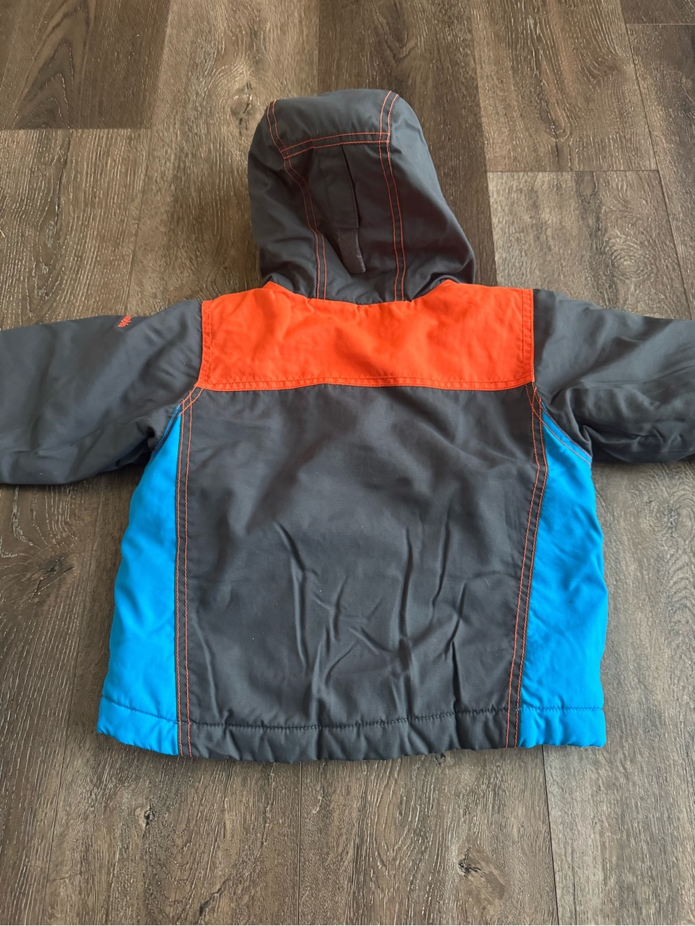 Columbia Children's Blue & Orange Winter Jacket and Snow Bib Set Size 3T - Picture 5 of 16